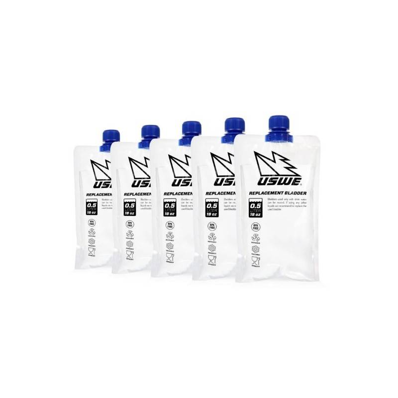 USWE Bolsas de Recambio USWE 0.5L (5 Unidades) Hidratación
