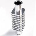 QUADEST Enfriador Tubo Radiador Plata 104mm Acc. Radiador