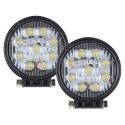 QUADEST Faros SRG 9 Leds 27W 11CM Largas (2 unidades) Suplementarias