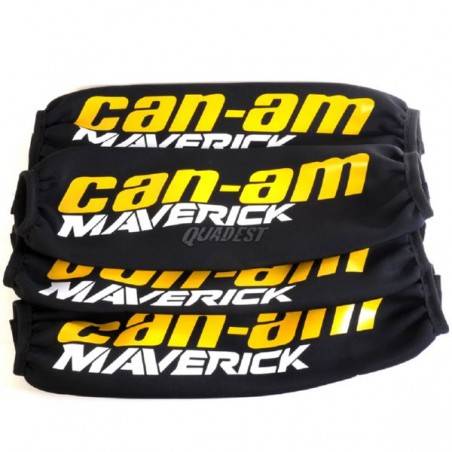 QUADEST Fundas de Amortiguador CAN AM MAVERICK 1000 Fundas Amortiguador