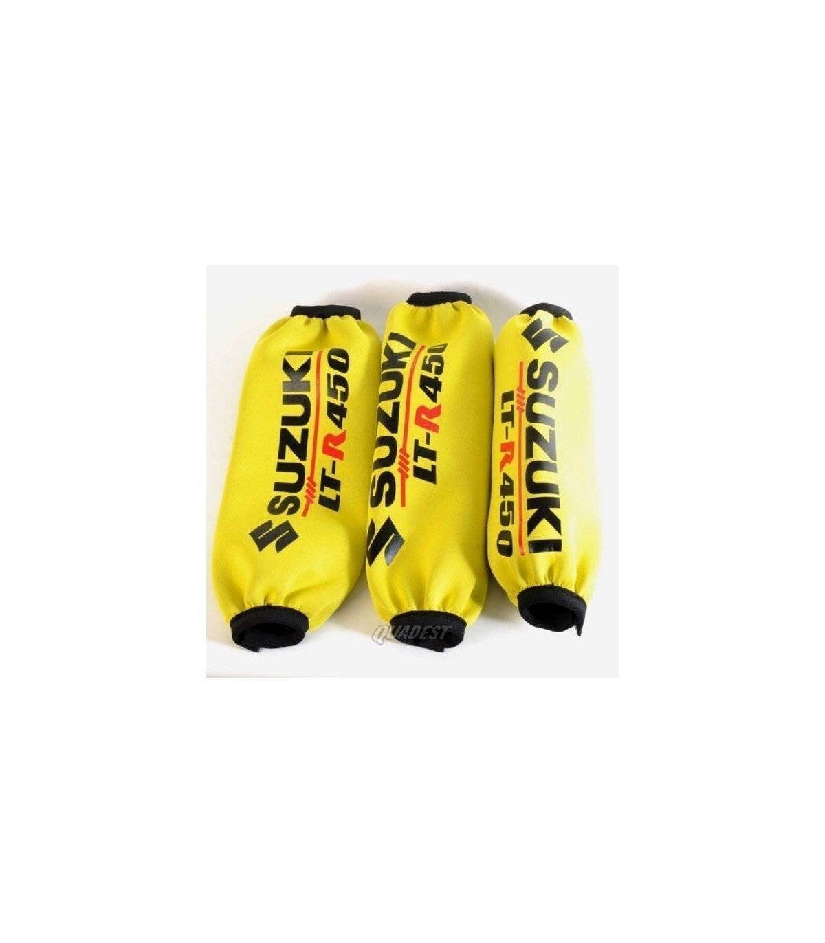 Heel Guards Pour Suzuki LTR 450 - Protection Talon En Aluminium, Pour Quad, Course Et Tout-terrain