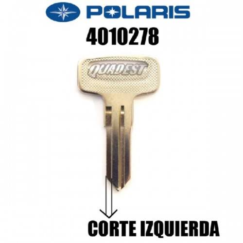 POLARIS Llave Virgen Polaris Corte Izquierda Llaves y Llaveros