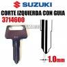 SUZUKI Llave Virgen Suzuki Corte Izquierda 1Mm con Guia Llaves y Llaveros
