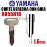 YAMAHA Llave Virgen Yamaha Corte Derecha 1.6Mm con Guia Llaves y Llaveros