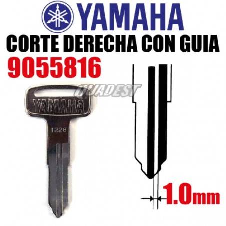 YAMAHA Llave Virgen Yamaha Corte Derecha 1Mm con Guia Llaves y Llaveros