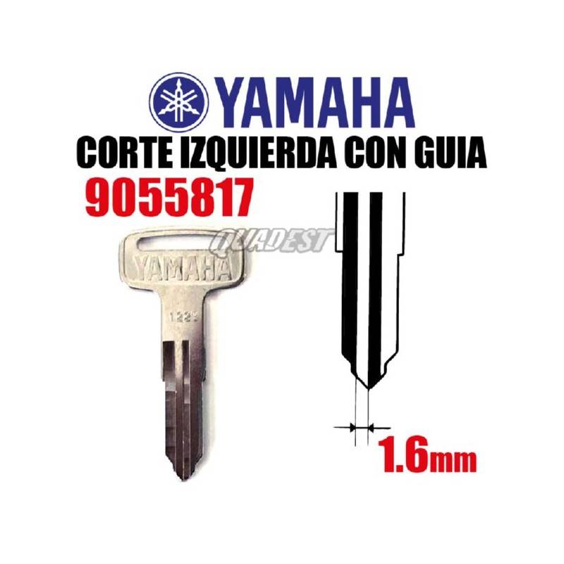 YAMAHA Llave Virgen Yamaha Corte Izquierda 1.6Mm con Guia Llaves y Llaveros