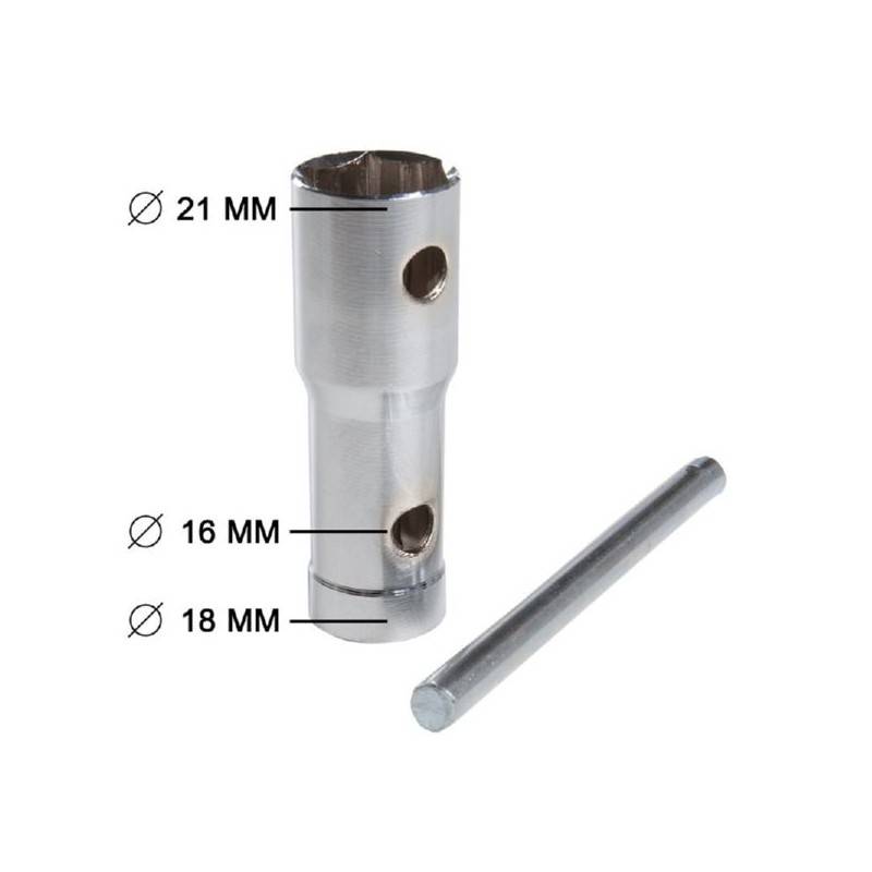 JMP Llave de Bujía JMP 16/18/21mm  Llaves Bujía