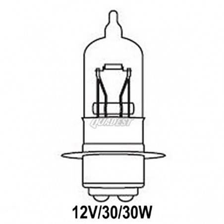 QUADEST Lámpara Foco Halógena 12 35/35W (Suzuki LTZ 400) Lámparas