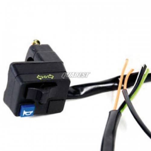 QUADEST Mando Conmutador Intermitentes/Claxon Universal Mandos Comutadores
