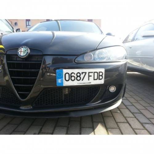 QUADEST Matrícula Acrílica Coche Alfa Romeo Homologada ITV