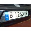 QUADEST Matrícula Acrílica Coche Homologada ITV