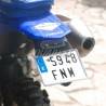 QUADEST Matrícula Aluminio Moto Pequeña Homologada ITV