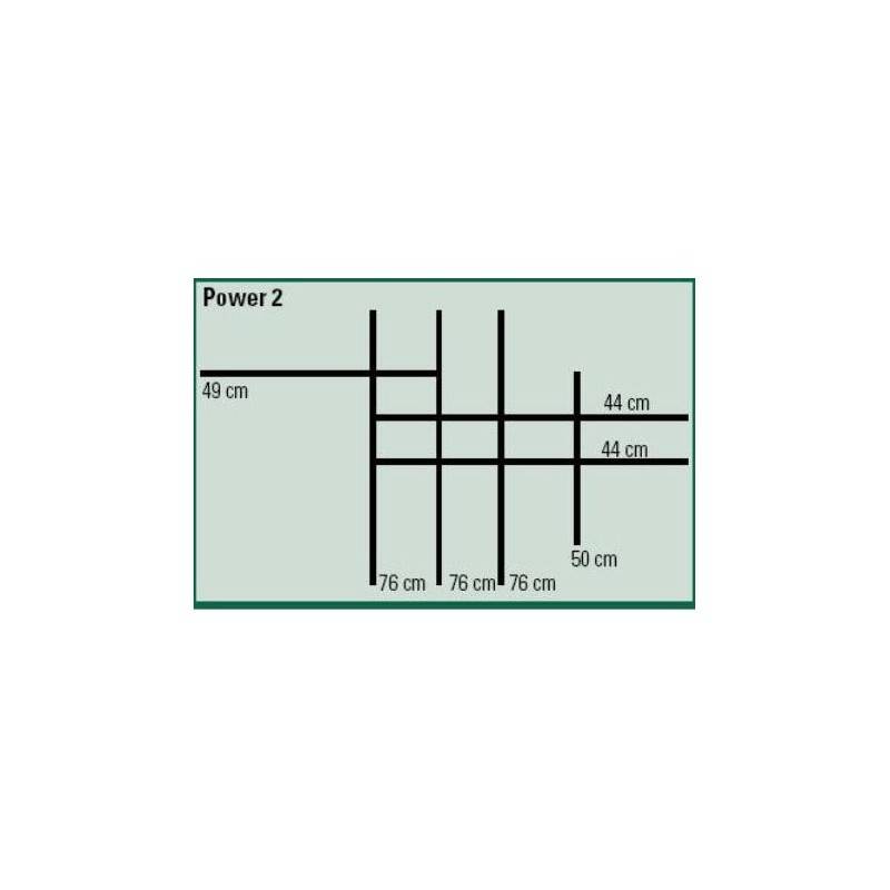 QUADEST Recambio Tiras Parrillas Pies Power-2 Tiras Parrillas