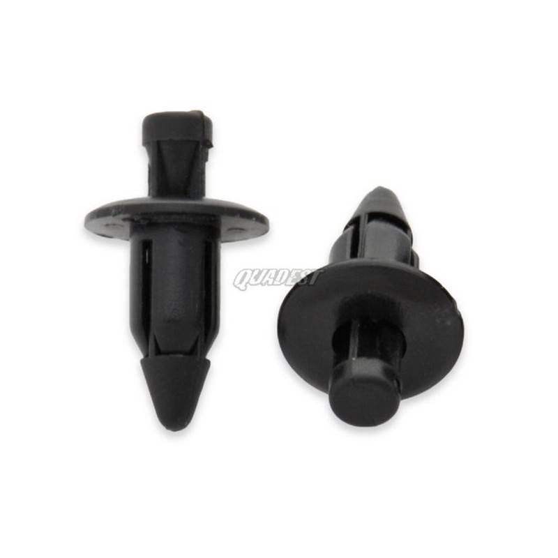 QUADEST Remaches Plástica M6 (10 Unidades) Grapas Plástica