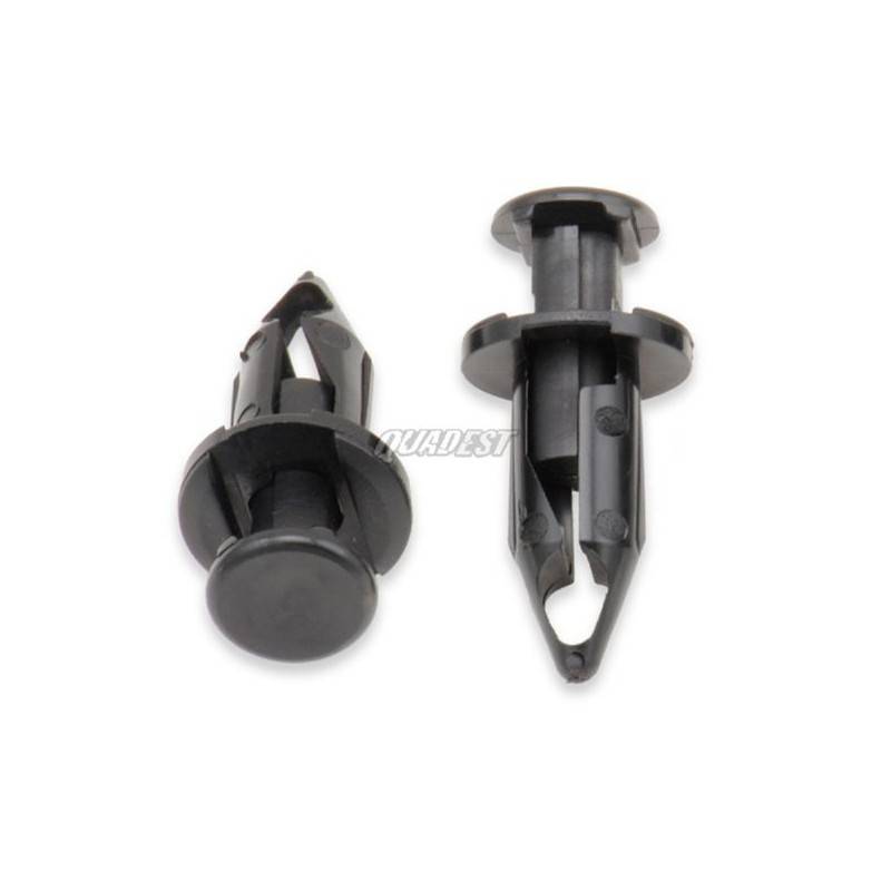 QUADEST Remaches Plástica M8 (10 Unidades) Grapas Plástica