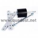 QUADEST Rodillo Caballito Antivuelco Quad 1 Rodillo Asas Traseras