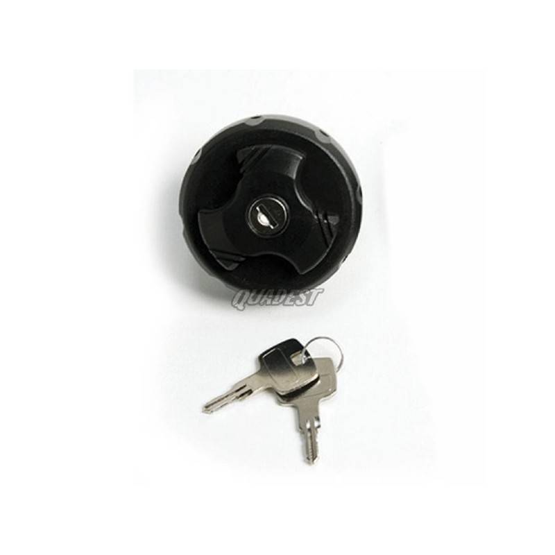QUADEST Tapon Depósito con Llave Quad ATV Yamaha y Suzuki LTZ 400 / LTR 450 Tapones Gasolina