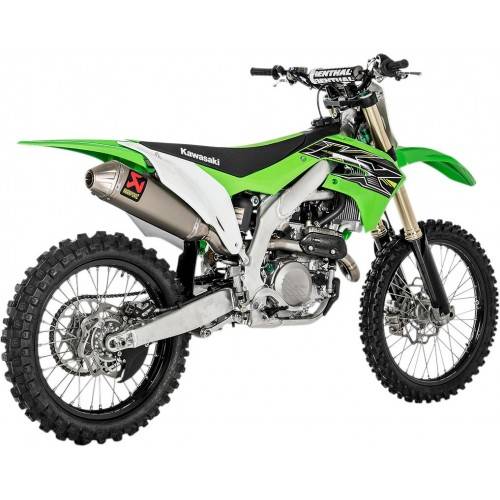 AKRAPOVIC Escape Completo AKRAPOVIC EVOLUTION Kawasaki KX450F (19-21) Titanio/Titanio Escapes Completos