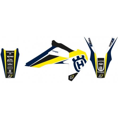 BLACKBIRD Kit de Adhesivos Husqvarna FC/TC (14-15) FE/TE (14-16) BLACKBIRD DREAM 4 Kits Adhesivos