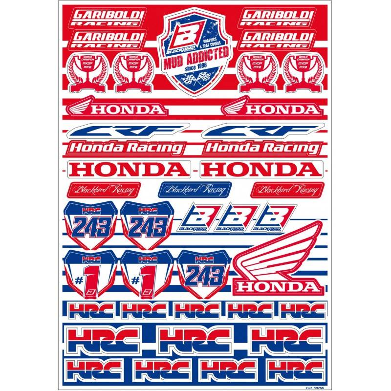 BLACKBIRD Lámina Adhesivos HONDA GARIBOLDI BLACKBIRD Láminas Adhesivos