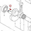 SUZUKI Chaveta Cigüeñal Original Suzuki LTZ 400 Suzuki LTZ 400