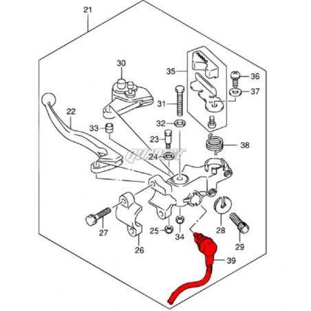 SUZUKI Interruptor Maneta Embrague Original Suzuki LTZ 400 Suzuki LTZ 400