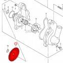 KAWASAKI Piñón Interior Bomba Agua Original Suzuki LTZ 400 / Kawasaki KFX 400 Suzuki LTZ 400