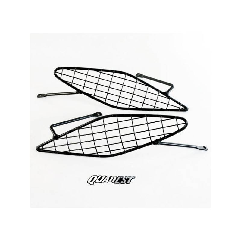 QUADEST Protector Ópticas Yamaha Raptor 660 R Negra Protectores Ópticas