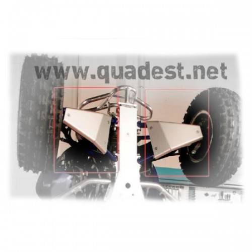 QUADEST Protectores Trapecios Quad Suzuki LTZ 400 / Kawasaki KFX 400 Protectores Trapecio