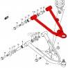 SUZUKI Trapecio Superior Derecho Original LTZ 400 (05-08) Suzuki LTZ 400