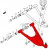 SUZUKI Trapecio inferior Izquierdo Original Suzuki LTZ 400 (05-08) Suzuki LTZ 400