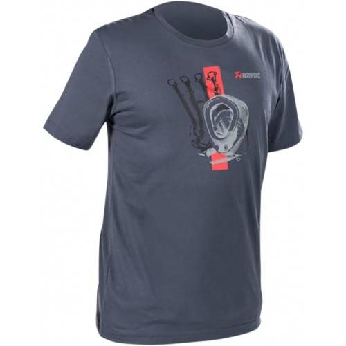 AKRAPOVIC Camiseta Casual AKRAPOVIC STRIP Camisetas
