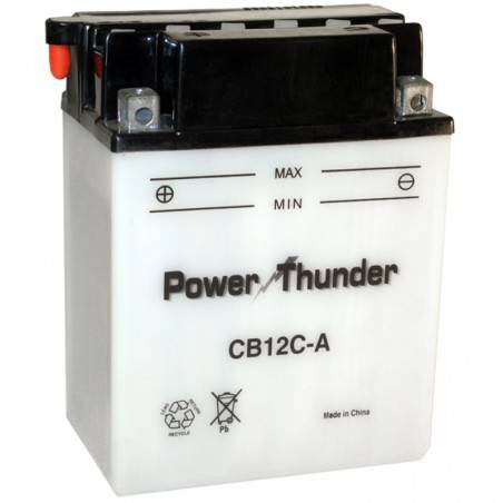 POWER THUNDER Batería POWER YB12C-A Baterías