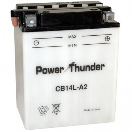 POWER THUNDER Batería POWER YB14L-A2 Baterías