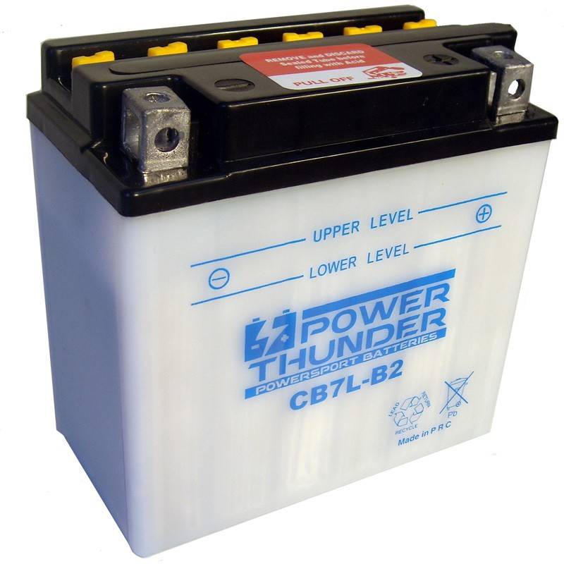 POWER THUNDER Batería POWER YB7L-B2 Baterías