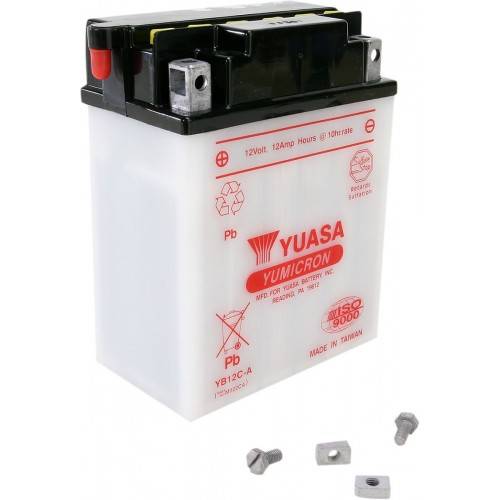 YUASA Batería YUASA YB12C-A Baterías