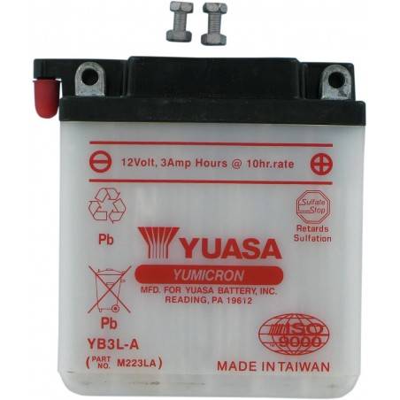 YUASA Batería YUASA YB3L-A Baterías