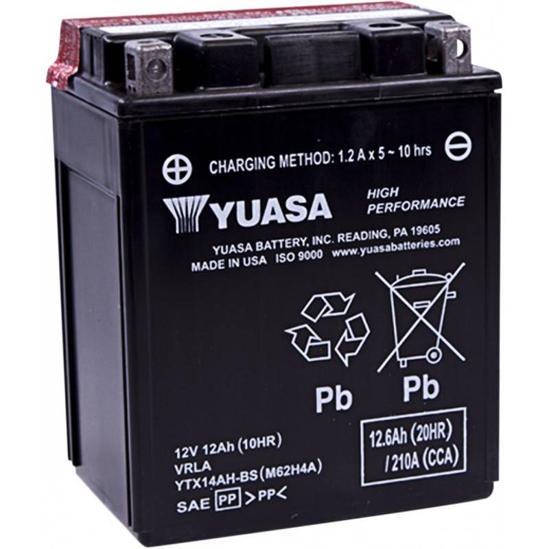 YUASA Batería YUASA YTX14AH-BS Baterías