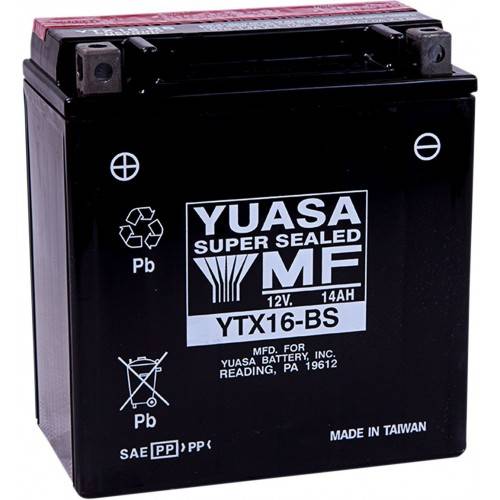 YUASA Batería YUASA YTX16-BS Baterías
