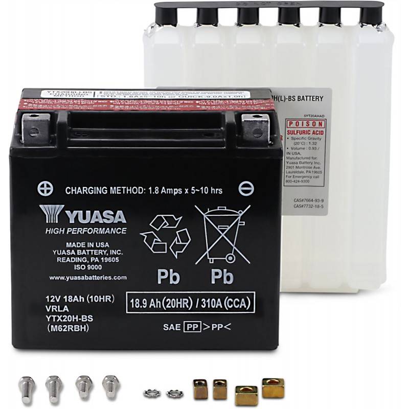 YUASA Batería YUASA YTX20H-BS Baterías