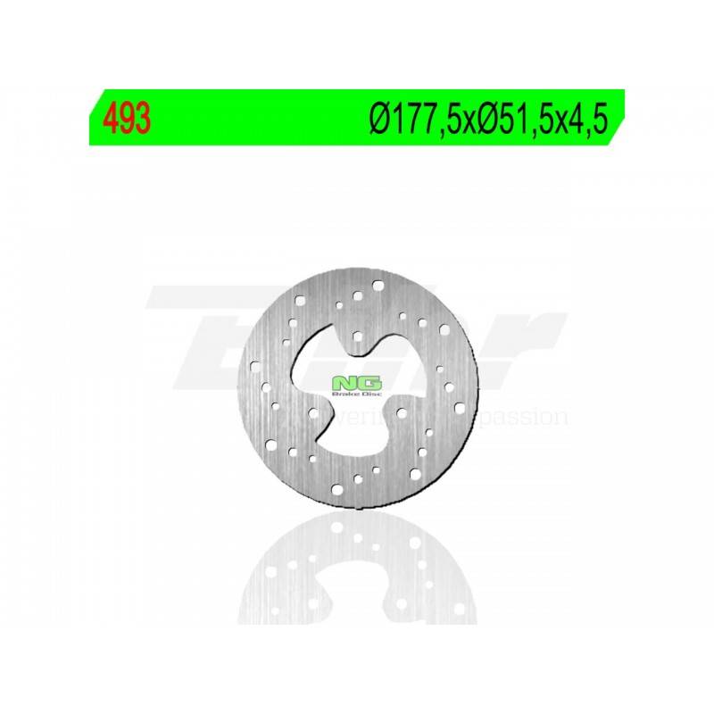 NG BRAKES Disco de freno NG 493 Polaris Scrambler / Trail Blazer … Trasero Discos de Freno