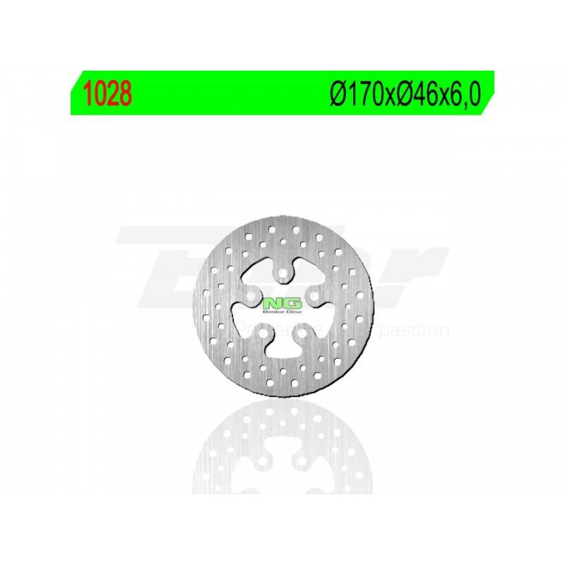 NG BRAKES Disco de freno NG 1028 Honda TRX 650/680 Rincon Trasero Discos de Freno