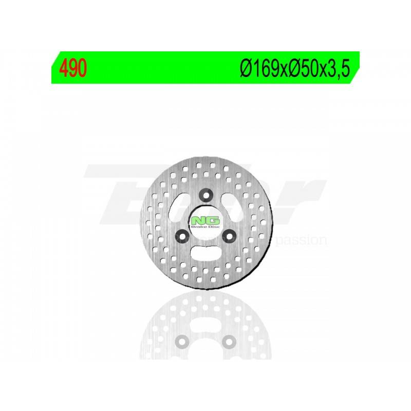 NG BRAKES Disco de freno NG 490 Kawasaki Mojave/Bayou/Lakota Delantero Discos de Freno