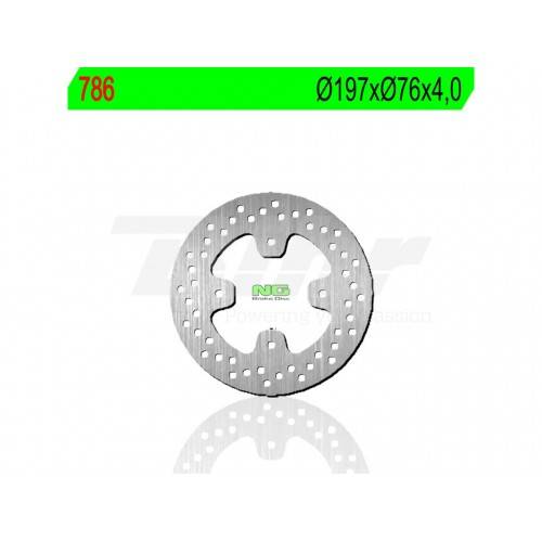 NG BRAKES Disco de freno NG 786 Polaris Predator 500 / Outlaw Trasero Discos de Freno