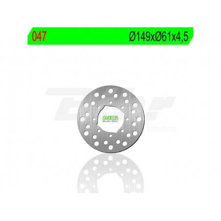 NG BRAKES Disco de freno NG 047 Polaris Sportsman 400/500 Discos de Freno