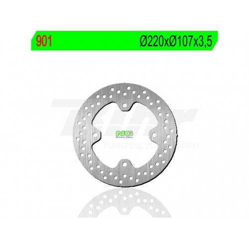 NG BRAKES Disco de freno NG Yamaha Grizzly 660 Delantero Discos de Freno