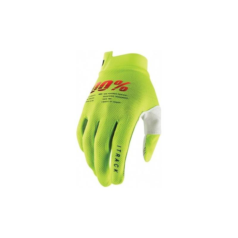 100% Guantes 100% ITRACK FLUOR  Guantes