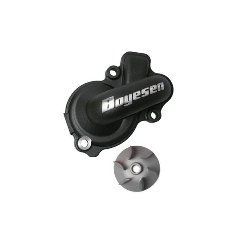 BOYESEN Kit Tapa + Hélice Bomba de Agua BOYESEN KTM/Husqvarna 125/150 (16-21) Tapas Bomba Agua