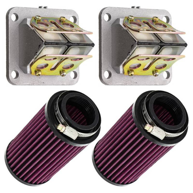 NICHE Kit Completo Admisión Yamaha Banshee 350 Cajas y Láminas 2T