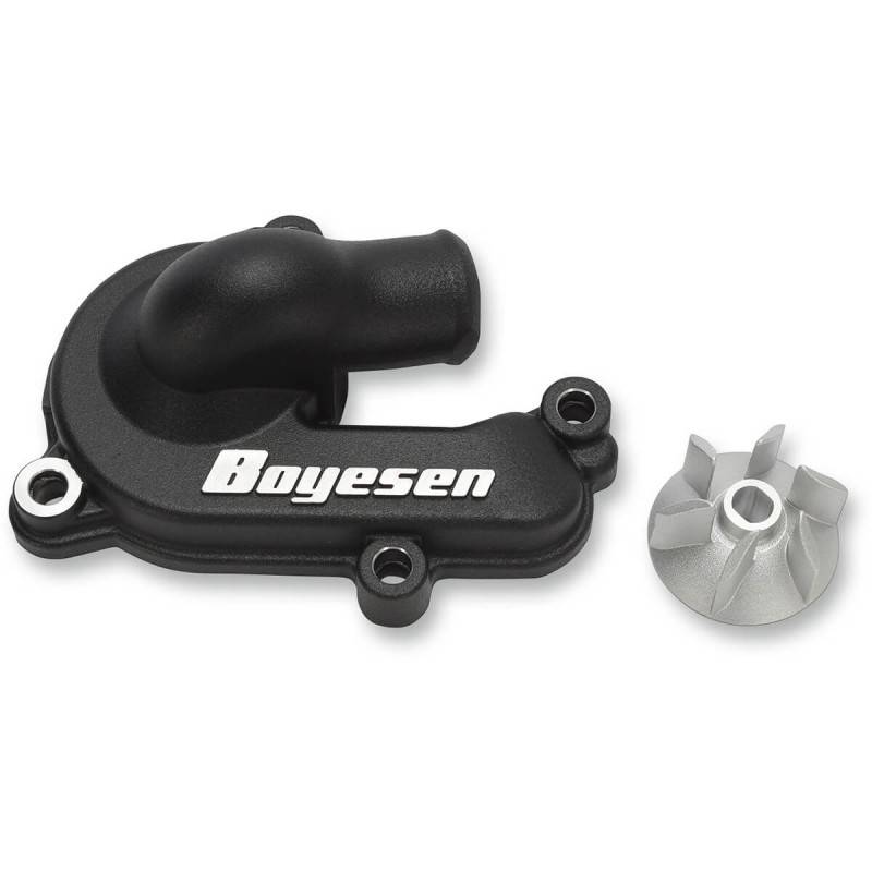 BOYESEN Kit Tapa + Hélice Bomba de Agua BOYESEN KTM/Husqvarna 250/350 (16-21) Tapas Bomba Agua